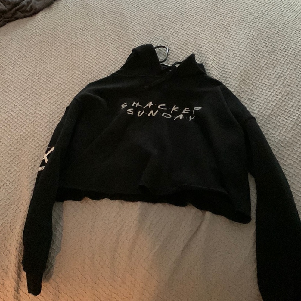 Old Row Shacker Sunday Cropped Hoodie